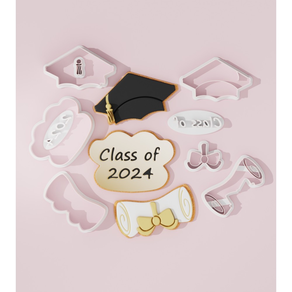 Class of 2024 Cookie Cutter Platter