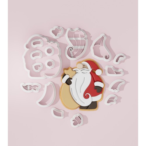 Santa Claus Cookie Cutter 604