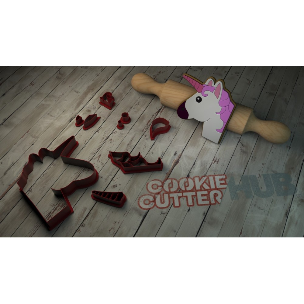 Unicorn #1 Cookie Cutter