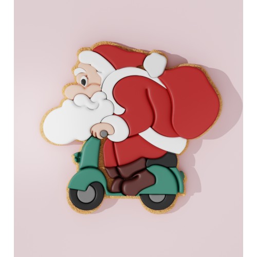 Santa Claus Cookie Cutter 609