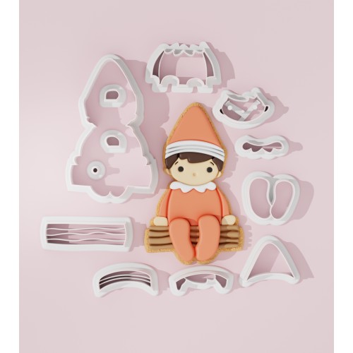 Elf on Shelf Cookie Cutter