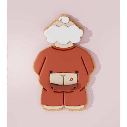 Santa Claus Cookie Cutter 705