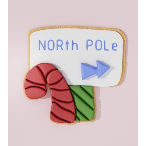 North Pole Cookie Cutter