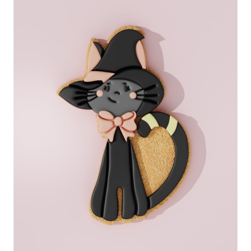 Long Legs Witch Cat Cookie...