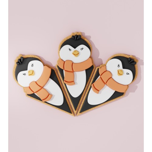 Penguin Cookie Cutter Platter