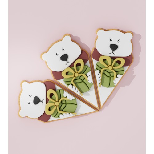 Bear Cookie Cutter Platter