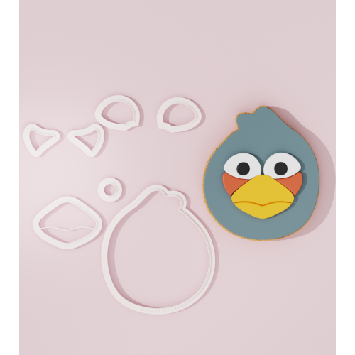 Angry Bird no4 Cookie Cutter