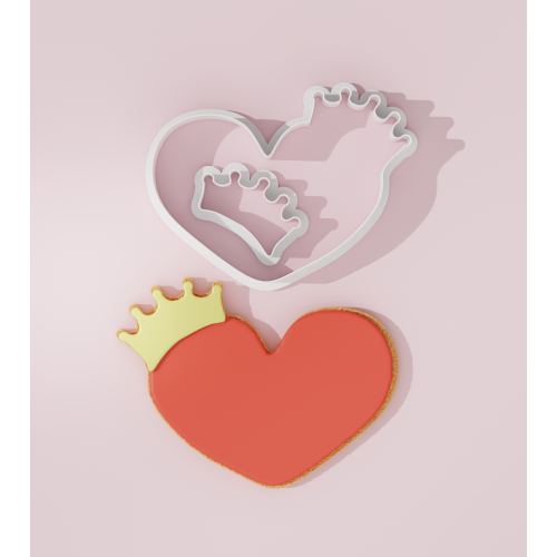 Valentine – Heart #6 Cookie Cutter