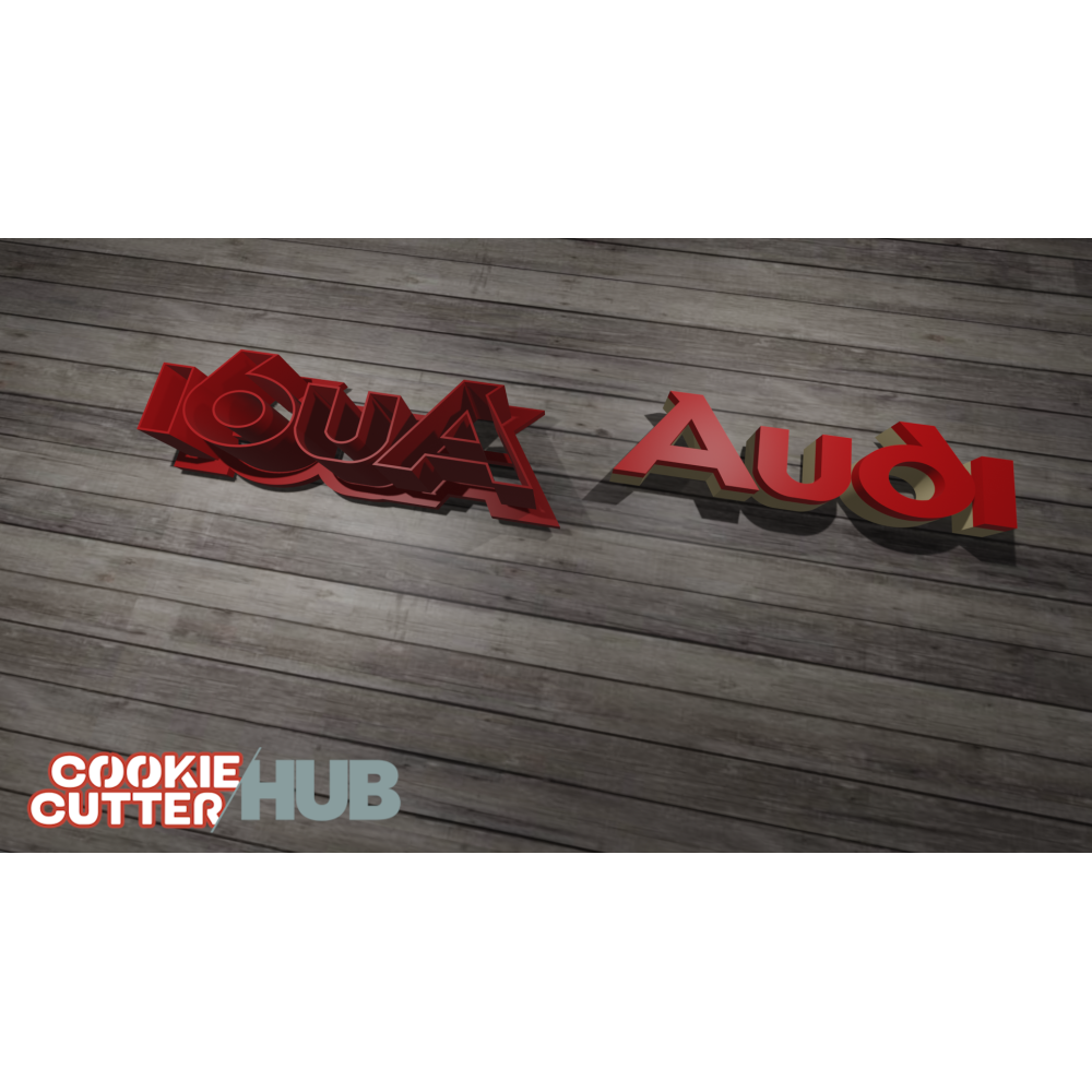 AUDI Logo #2 Cookie Cutter