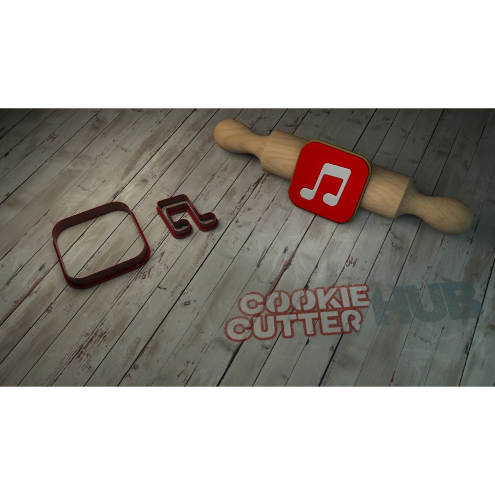 Music Icon Cookie Cutter