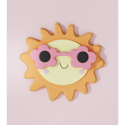 Groovy Summer Sun Cookie...