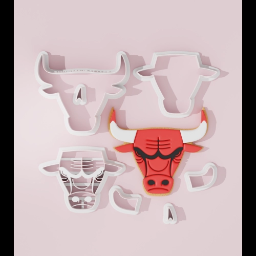 Chicago Bulls Cookie Cutter