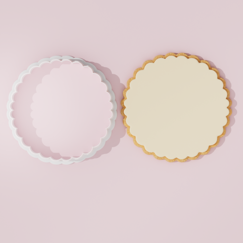 Scalloped Circle Cookie Cutter