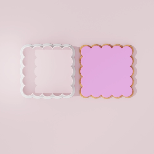 Scalloped Square Cookie Cutter