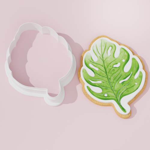 Monstera Cookie Cutter with...