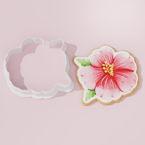 Hibiscus Cookie Cutter with...