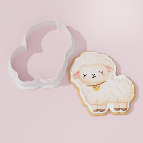 Sheep Cookie Cutter with...