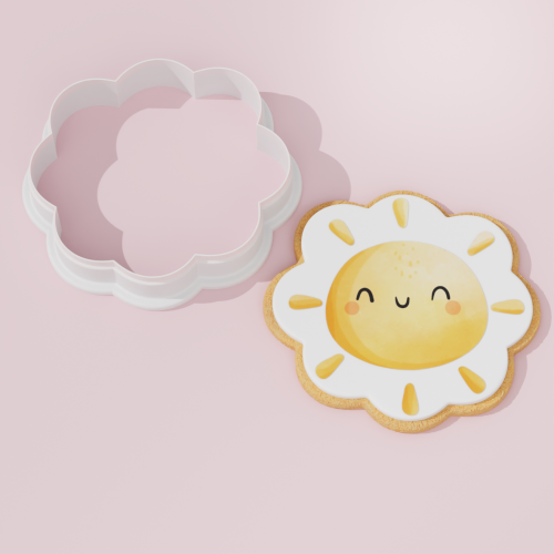 Sun Cookie Cutter with...