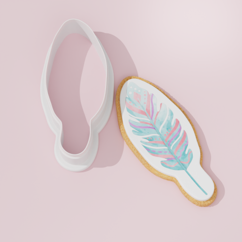 Feather Cookie Cutter with...