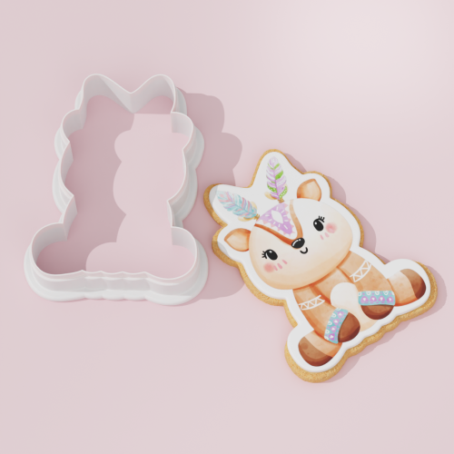 Deer Cookie Cutter with...