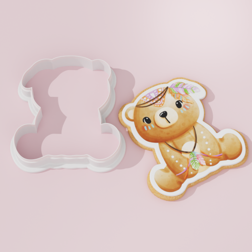 Bear Cookie Cutter with...