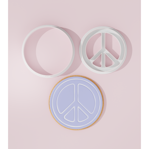 Peace symbol Cookie Cutter
