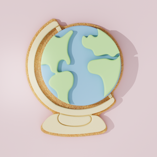 Earth Globe Cookie Cutter