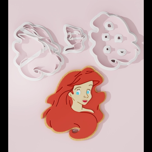 Mermaid Ariel no2 Cookie...