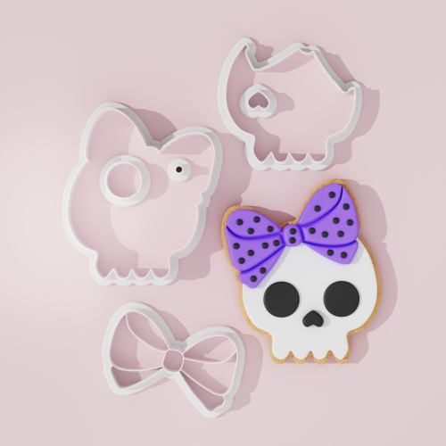 Halloween Girly Skull...