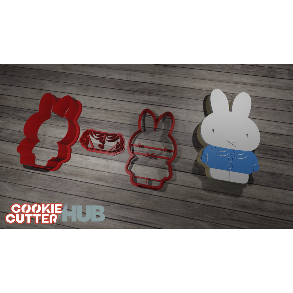 Easter – Bunny #2 Cookie Cutter