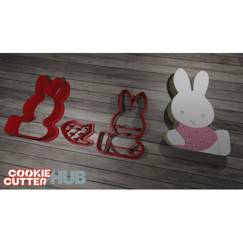 Easter – Bunny #3 Cookie Cutter