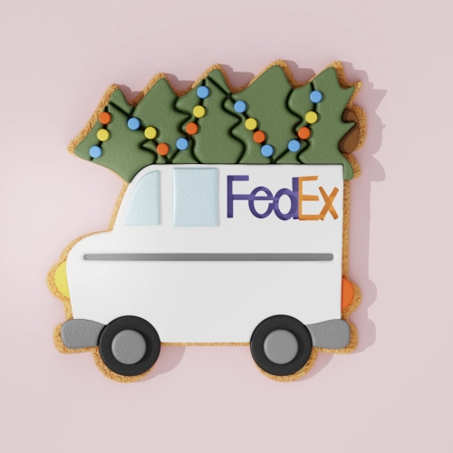 FedEx Christmas Van Cookie...