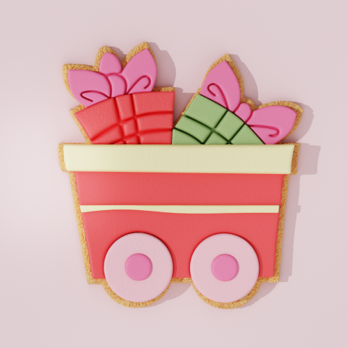 Christmas Train Cookie...