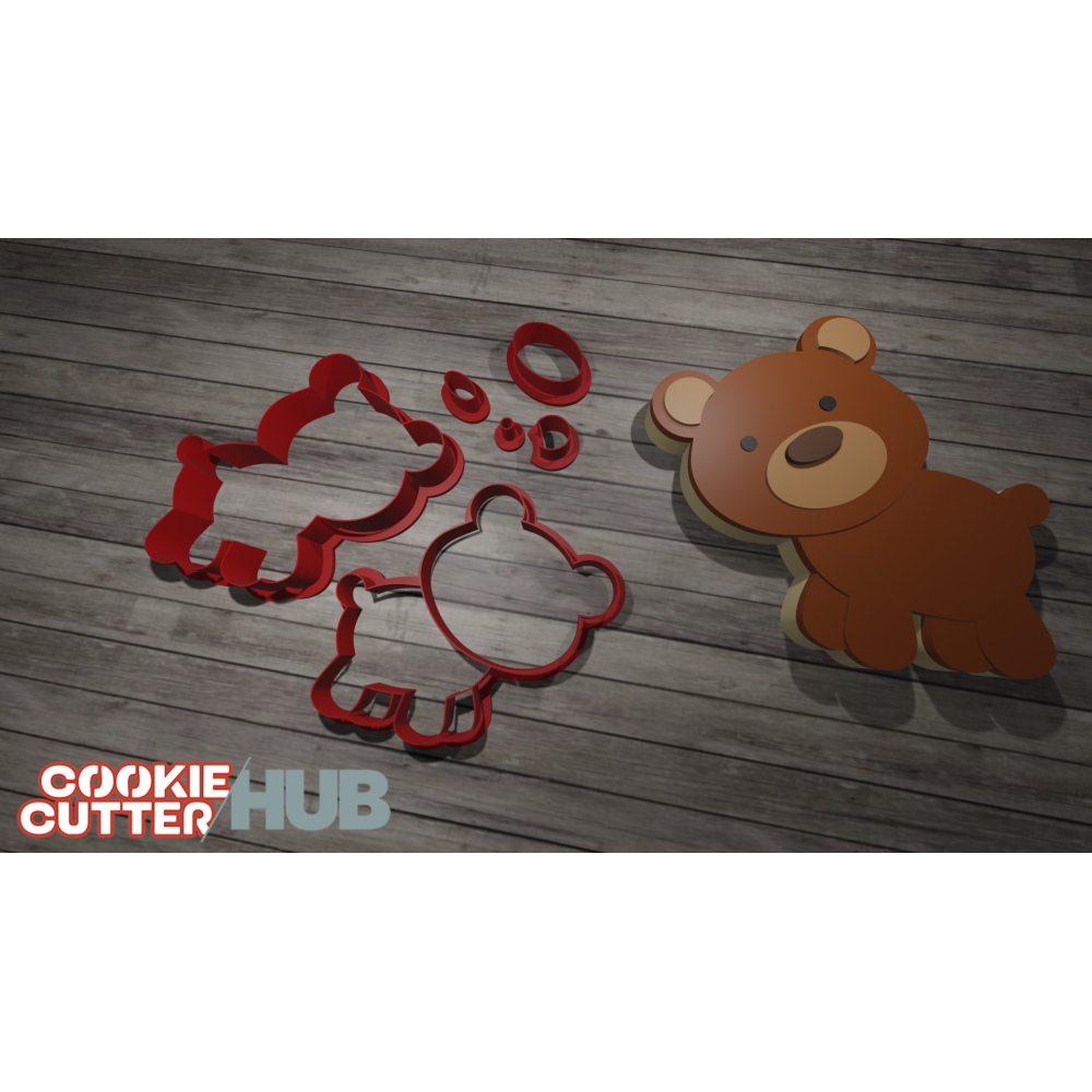 Bear #11 Cookie Cutter