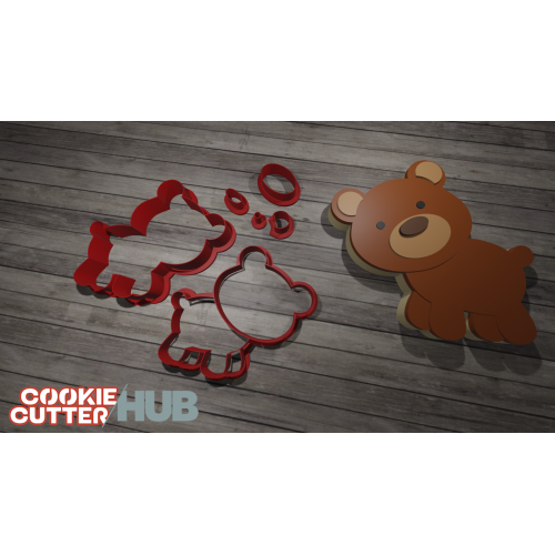 Bear #11 Cookie Cutter