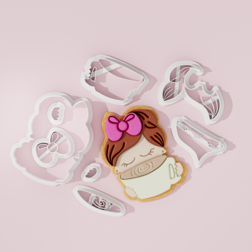 Tired Mom Cookie Cutter