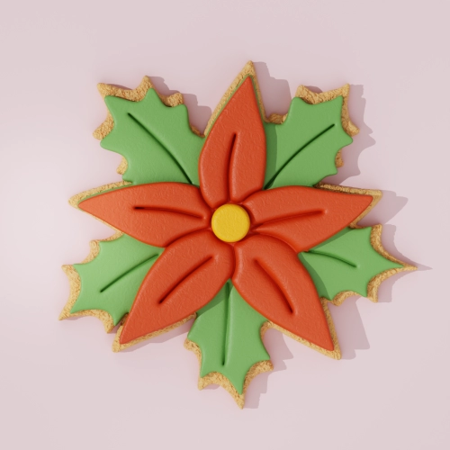 Poinsettia Cookie Cutter