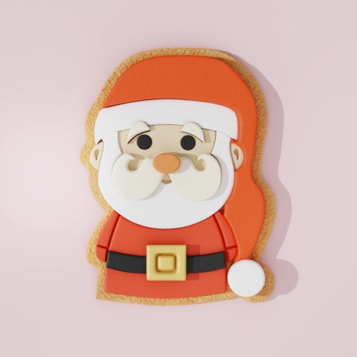 Santa Claus Cookie Cutter 803