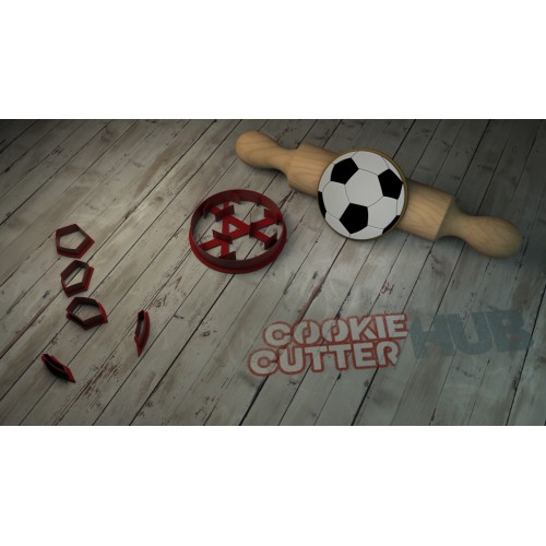 Soccer Ball Cookie Cutter