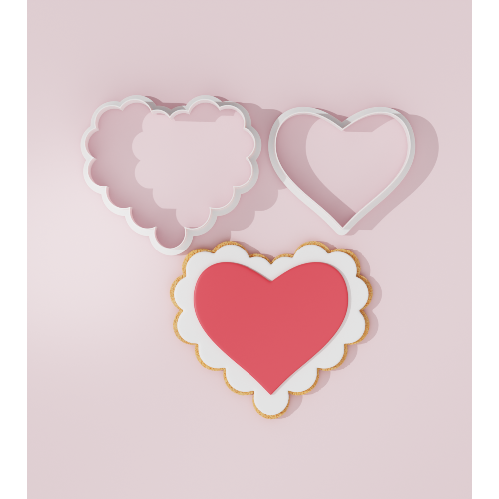 Valentine – Heart #8 Cookie Cutter