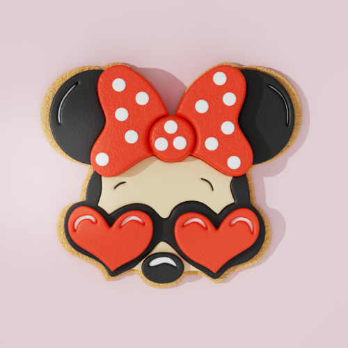 Valentine Minnie Cookie Cutter