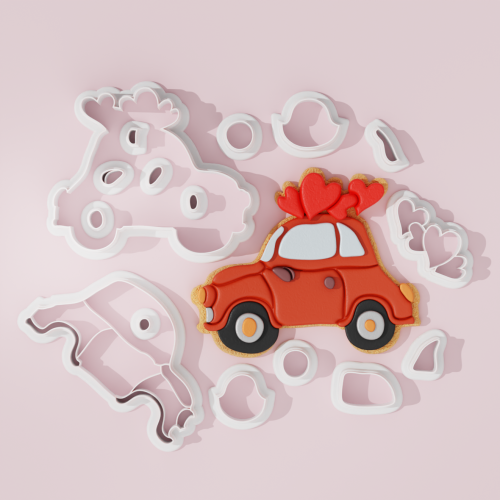 Valentine Car Cookie Cutter...