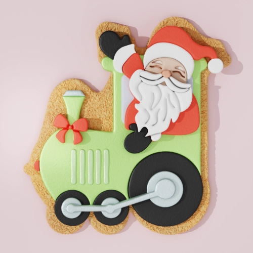 Christmas Train Cookie...