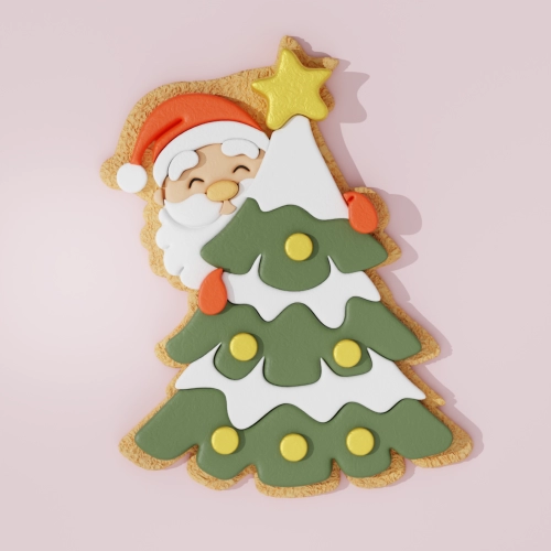 Santa Claus Cookie Cutter 805