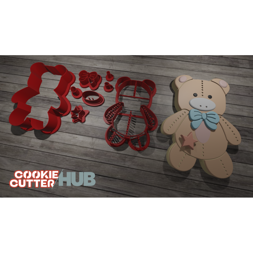 Bear #12 Cookie Cutter