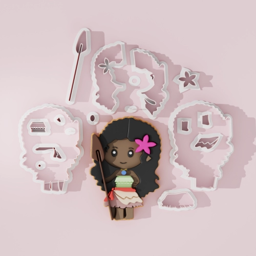 Moana Cookie Cutter 102