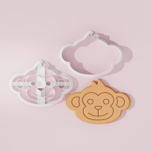 Monkey Face Cookie Cutter...