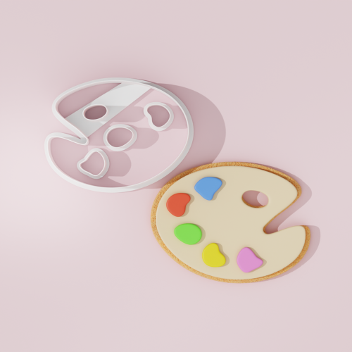 Paint Palette Cookie Cutter...