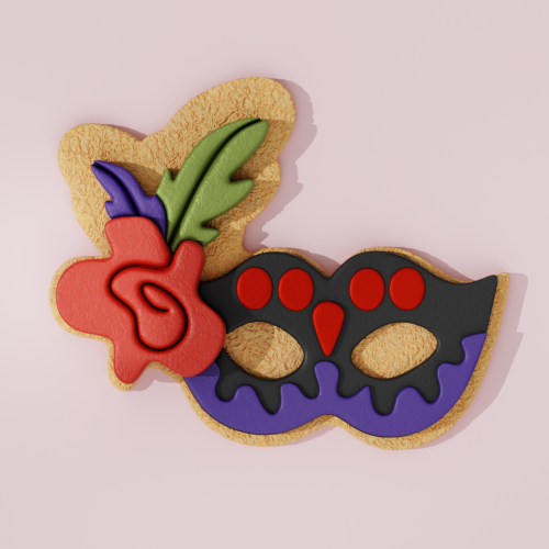 Carnival Mask Cookie Cutter...