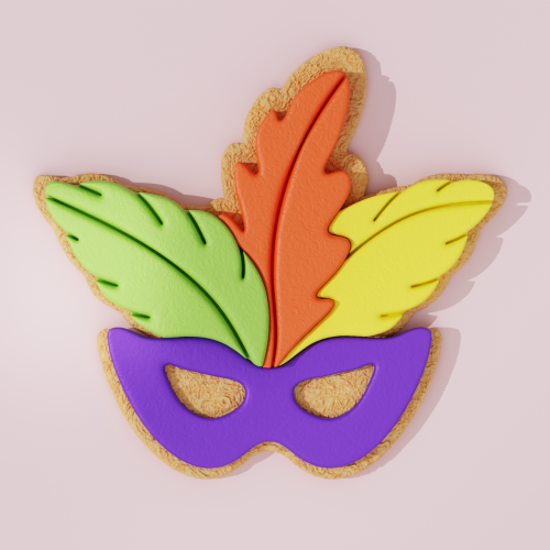 Carnival Mask Cookie Cutter...